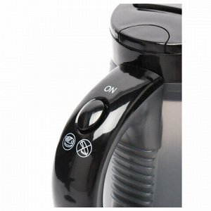 Отпариватель ручной CENTEK CT-2381 с функцией чайника, 600 Вт, пар 15 г/мин, резервуар 0,4 л, 1 режим, черный