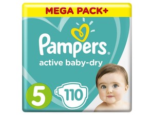 PAMPERS Подгузники Active Baby Junior Мега Упаковка 110\111