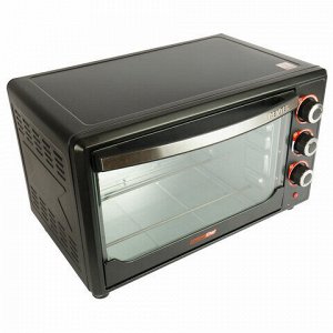 Мини-печь CENTEK CT-1530-36 GRILL, 1600 Вт, 36 л, ГРИЛЬ, таймер 90 мин., черная