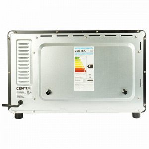 Мини-печь CENTEK CT-1530-36 GRILL, 1600 Вт, 36 л, ГРИЛЬ, таймер 90 мин., черная