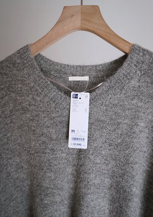 Свободный свитер,серый