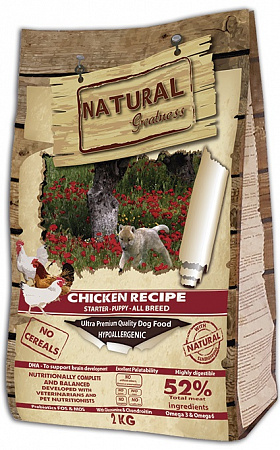 Natural Greatness Chicken Recipe Starter Puppy сухой корм для щенков 18 кг