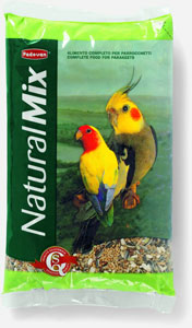 Padovan Naturalmix parrocchetti сухой корм для попугаев 0,85 кг