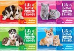 АЛЬБОМ ДЛЯ РИСОВАНИЯ НА ГРЕБНЕ 32 ЛИСТА &quot;SWEET PETS&quot;