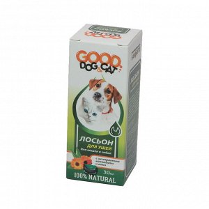 Good Dog&Cat Лосьон для УШЕЙ для Кошек и Собак 30мл 1/35
