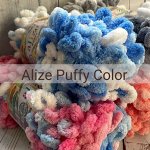 Alize Puffy Color - 38 цветов