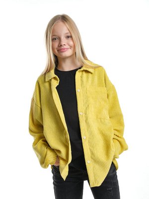 Mini Maxi Рубашка для девочки (152-164см) 22-7364-2(4) горчичный