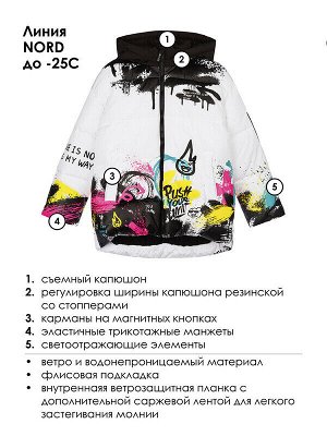 Куртка текстильная с полиуретановым покрытием для девочек