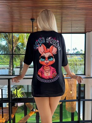 Футболка Bona Fashion: OVERSIZE T-shirt "Yo-Yo Girl"