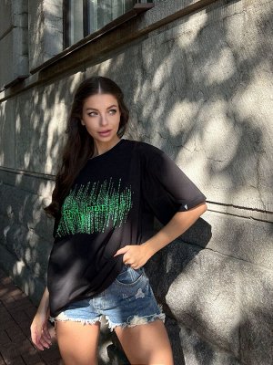 Футболка Bona Fashion: OVERSIZE T-shirt "Matrix"
