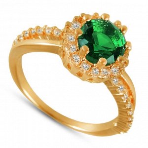 Кольцо кольцо с кристаллами  swarovski
