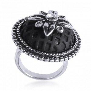Кольцо кольцо со стразамиРазмер:кольцо(покрытие:серебро,вставки:кристаллы,керамика)