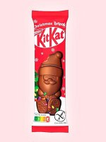 Шоколадная фигурка Kit kat Mini-Weihnachtsmann Кит Кат Мини Санта 29 гр, XMAS серия- новогодний подарок в Новый год 2025