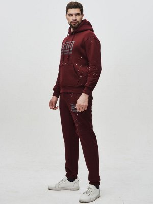 КОСТЮМ СПОРТИВНЫЙ МУЖСКОЙ Бордовый