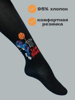 Колготки для мальчика, размер 104-116 см, цвет черный