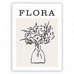 Постер &quot;FLORA&quot; 30*40
