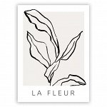 Постер &quot;LA FLEUR&quot; 30*40