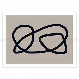 Постер "Овалы" 30*40