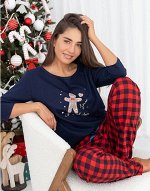 Пижама женская новогодняя