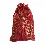 Мешочек бархатный для новогодних подарков 20*30см