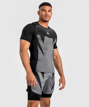 Футболка attack black/grey
