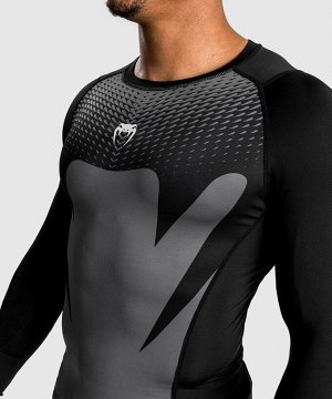 РАШГАРД Rh attack black/grey