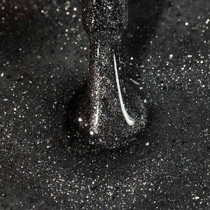 Cat Shine Top silver -топ с глубоким эффектом серебряного кошачьего глаза и вкраплениями серебряной потали