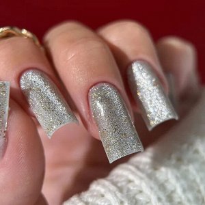 Cat Shine Top gold -топ с глубоким эффектом золотистых кристаллов и частицами золотой потали