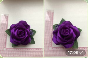 Яркая брошь ручной работы