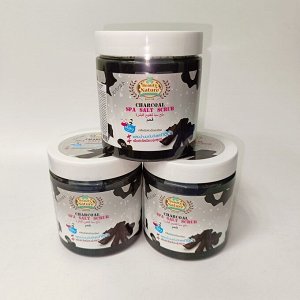 BEAUTY NATURE Спа-Скраб д/тела Солевой ""Бамбуковый уголь""  BEAUTY NATURE, 700 гр"