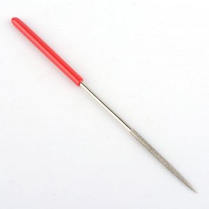 Инструмент, 140мм, надфиль с резиновой ручкой
