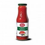 Passata rustica con basilico Перетертая помидорная мякоть c базиликом 690 г. (ст/б)