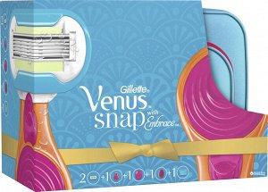 ПН VENUS Snap Embrace Компактная бритва с 1 сменной кассетой + косметичка + расческа