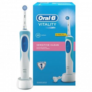 ORAL_B Электрическая зубная щетка Vitality D100.413.1 PRO CrossAction тип 3710 Blue