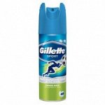 GILLETTE Аэрозольный дезодорант-антиперспирант Power Rush 150мл