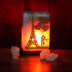 Соляная лампа "Панно Париж", 20 см, 3 кг