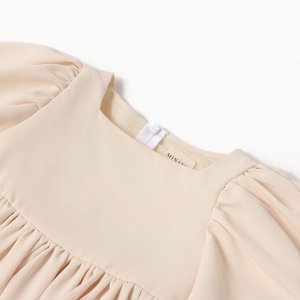 Платье для девочки, MINAKU :Party Dress, цвет молочный.