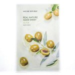 Маска для лица Nature Republic Real Nature Mask Sheet Olive