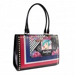 POP ART STUDDED HANDBAG сумка