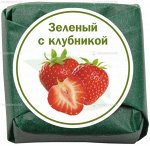 Зеленый чай с клубникой, кубик 5-7гр, 1 шт.