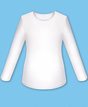 Белая блузка для девочки 802010-ДОШ19