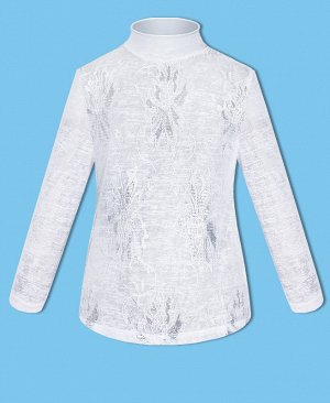 Белая блузка для школы для девочки 83891-ДНШ19
