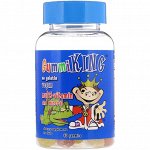 GummiKing, Мультивитамины и минералы для детей, 60 жевательных мармеладок