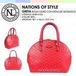 ENGRAVED DOME HANDBAG