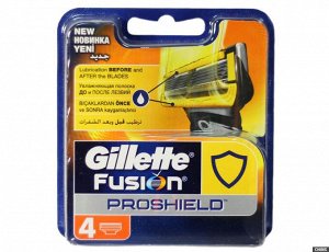 GILLETTE Fusion ProShield Сменные кассеты для бритвы 4шт