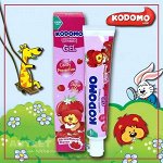 LION KODOMO Детская зубная паста, гелевая, со вкусом клубники 40 гр