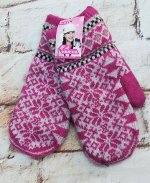 Варежки женские