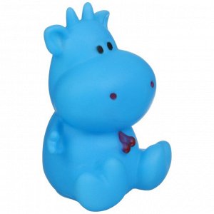 Резиновая игрушка для ванны Крошка Я «Коровка», 8,5 см, с пищалкой