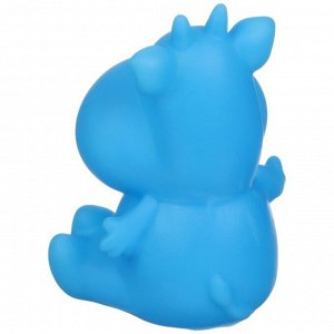 Резиновая игрушка для ванны Крошка Я «Коровка», 8,5 см, с пищалкой