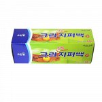 Clean wrap Плотные полиэтиленовые пакеты на молнии (25 см х 30 см) 50 шт. / 20